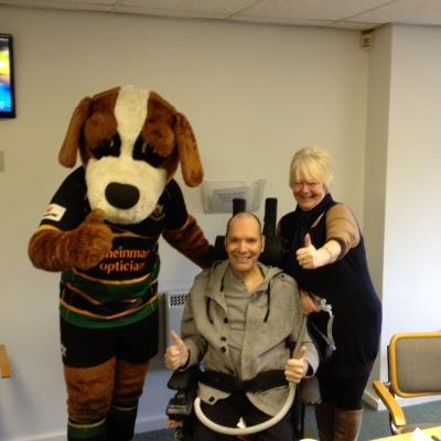 I have been living with Motor Neurone disease for 8 years, but I still have my sense of humour