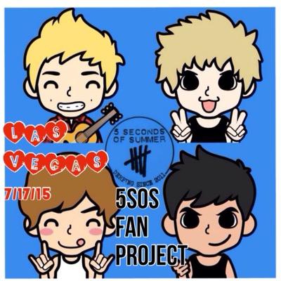 On July 17, 5sos will be playing at the Mandalay Bay in Las Vegas! Follow us to be a part of fan projects and use the hashtag #5sosfanprojectLV