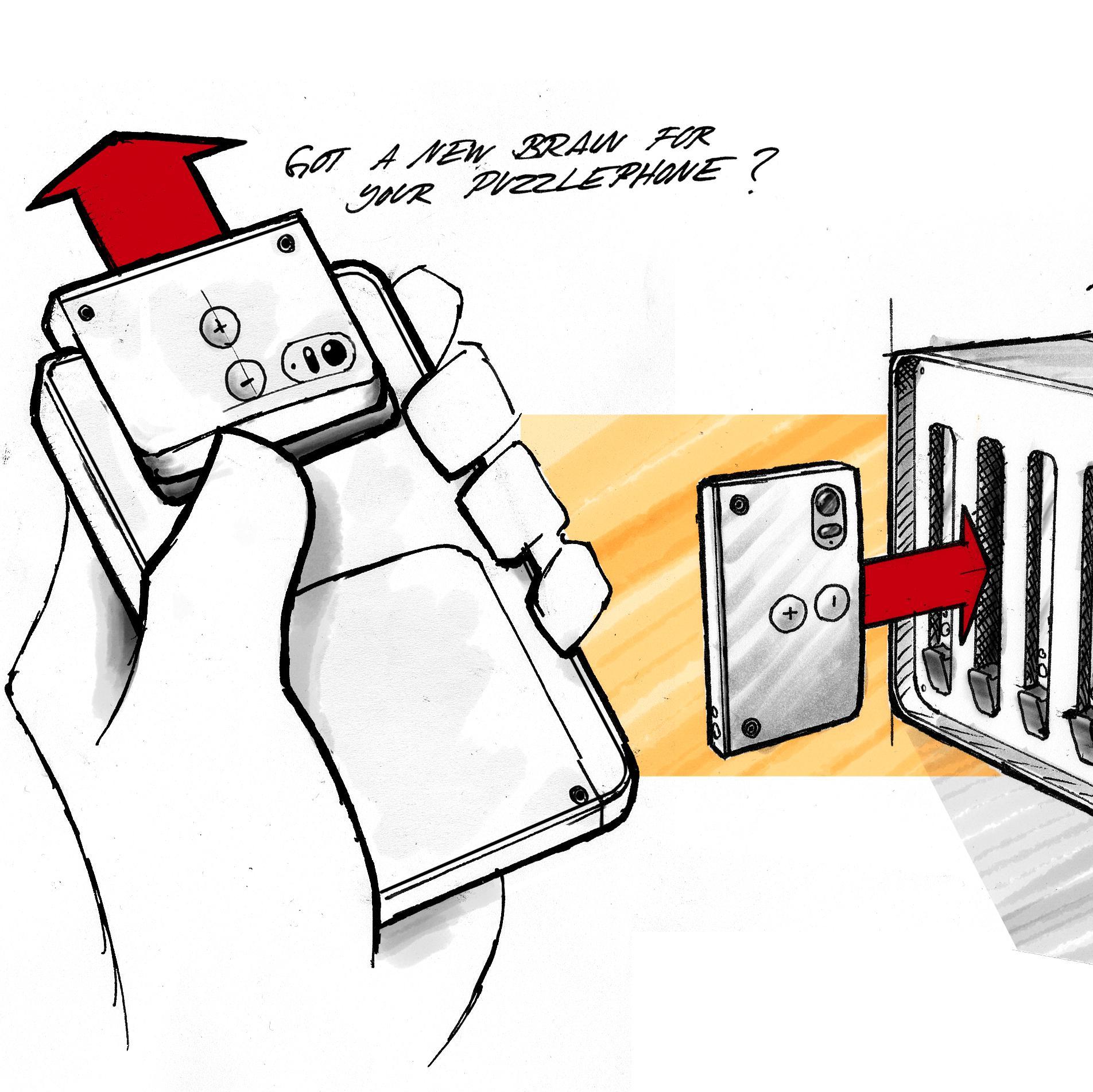 The first scalable computer cluster platform based on recycled modular mobile technology from @thepuzzlephone modules.