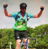 Entrepeneur & Cross-Country, Fund-Raising Cyclist!
