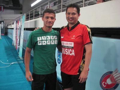 badminton trainer...