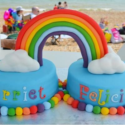 Remembering Hattie & Flic born silently on 2 July 2012 and raising money for Tommy's http://t.co/P79MjDUaLe. Meet our rainbow at @raisingstanley