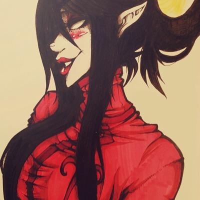Damara Megido is the Witch of Time and @ErrorAradia ancestor. she will cuddle you all. Her Best Friend Is is a cat @ErrorMeulin Mother of the HomeStuck Family