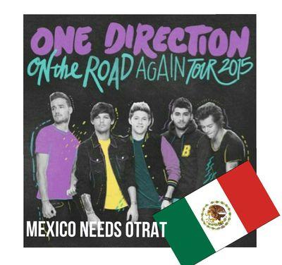 On The Road Again to MEXICO #onedirection