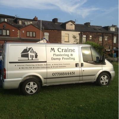 PlasteringM's profile picture. M.Craine.Plastering & Damp Proofing. Small Business, Great Results, A Step Above the Rest ... Call Now 7 Days A Week 7am - 7pm 07791 844451 / 07714 310137