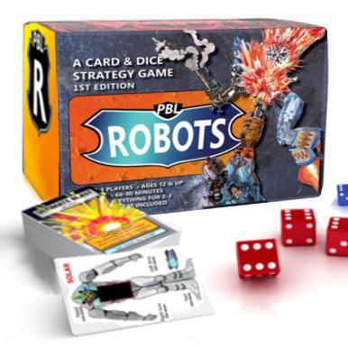 PBL Robots is the culmination of all competition! A new #cardgame that brings us to a future where technology has surpassed athletics and sports test the mind.