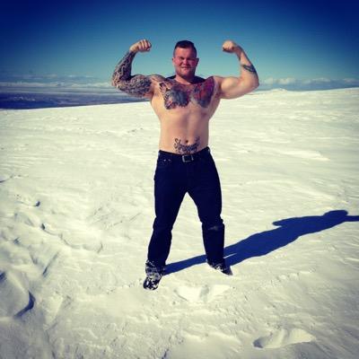 Strongman athlete from Iceland. A World's Strongest Man competitior.