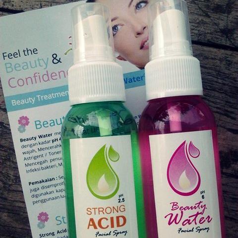 strong acid beauty water