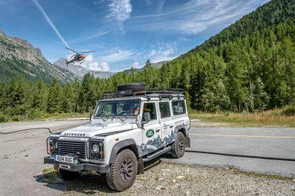 Recipients of seventh Land Rover & Royal Geographical Society (with IBG) Bursary. A journey across the European Alps to investigate landslides above glaciers.