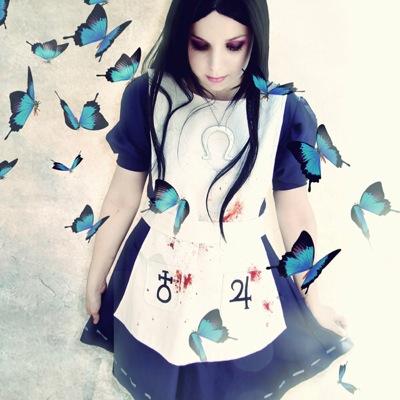 Is it mad to pray for better hallucinations? The destruction of Wonderland is the destruction…of me. I keep running but the flames follow. (MV, Dark RP)