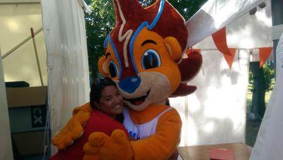 LO docente OSG Echnaton, Mascotte Coördinator EK2016 Atletiek