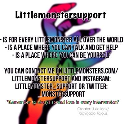 Is for every little monster in the world. It's a place where you can talk about what you want and get help. Always spread love ❤️ Be kind & Be brave