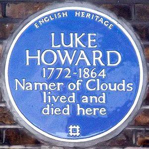 Celebrating the achievements of Quaker Luke Howard, Namer of Clouds and a resident of Tottenham.