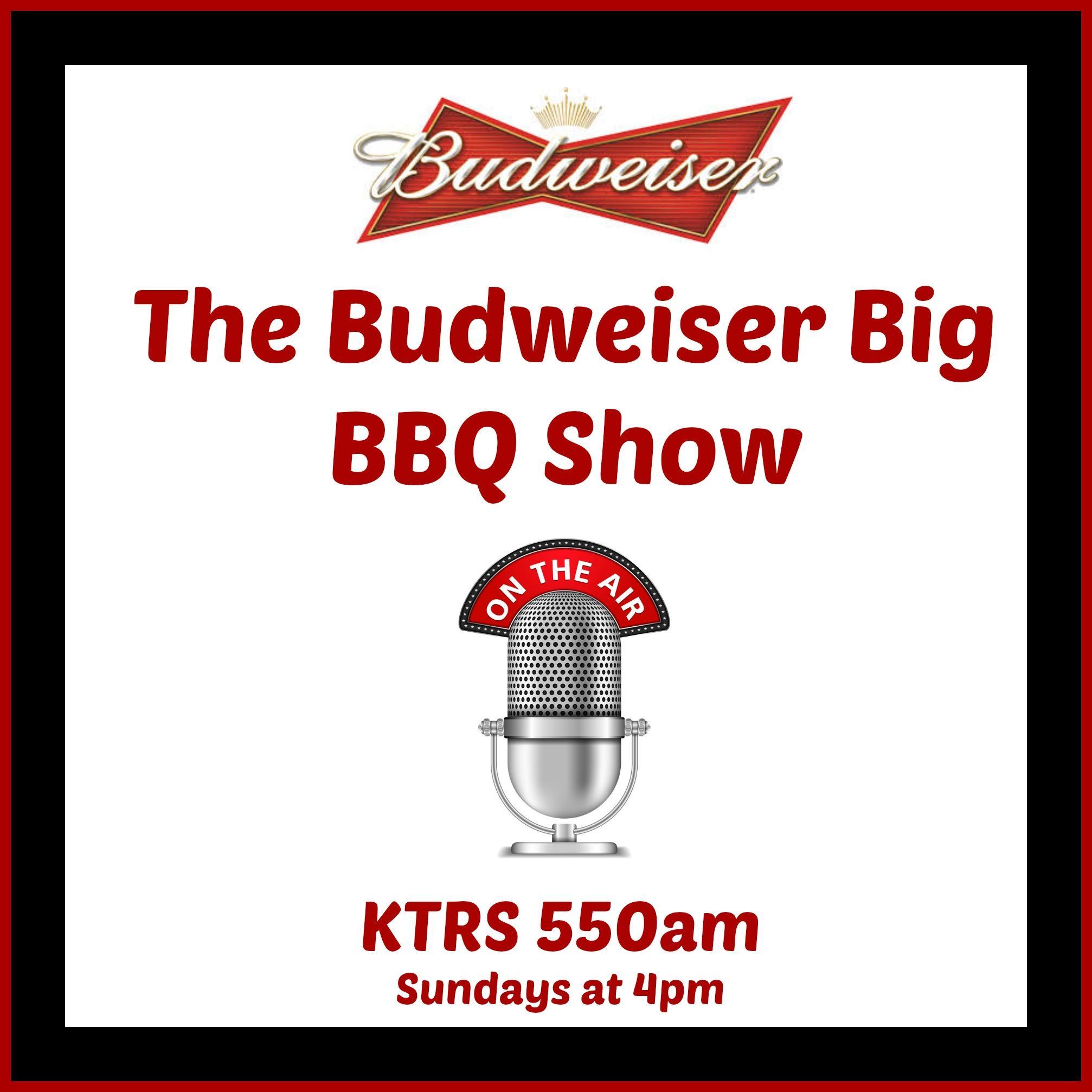 4:00 pm CST on the big 550 KTRS in St. Louis.  Or you can stream live online from anywhere at http://t.co/aEgGTUDsPT.  We talk about all things BBQ!