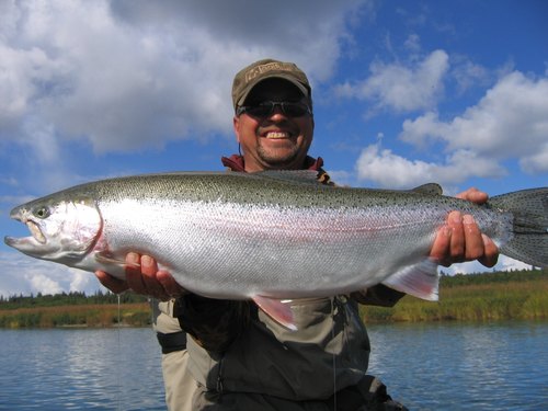 cjrflyfishing's profile picture. Shake it off if it's not at least a 26-inch Rainbow.