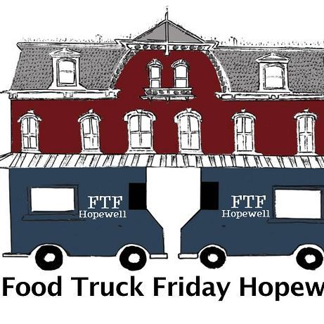 FTFhopewell's profile picture. 2016 Food Truck Friday - Hopewell Dates! June 24th and Sept 9th. 5-9 pm.More trucks! More music! More fun! Bring your family. Tell your friends. Come on out.