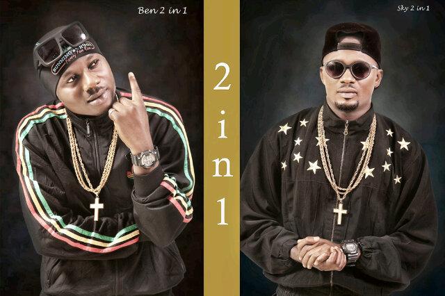You are welcome to 2in1 a.k.a sky and ben ZONE,2in1 means two brothers from same parent,we are hip hop artiste.