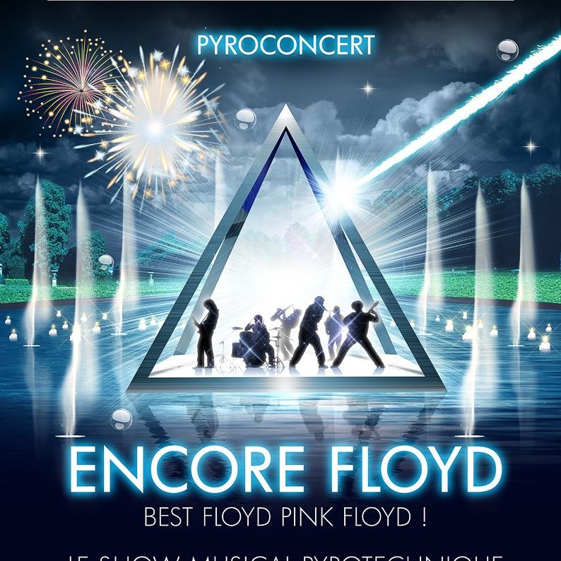 Le Show Musical Pyrotechnique 30 Mai 2015 - Domaine de Saint-Cloud - Encore Floyd interprète en live the Best of Pink Floyd
