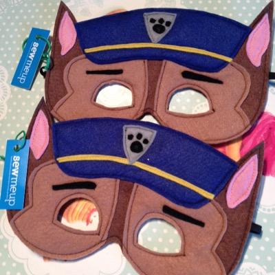 Sew me up for handmade childrens felt masks and other accessories. East sussex.