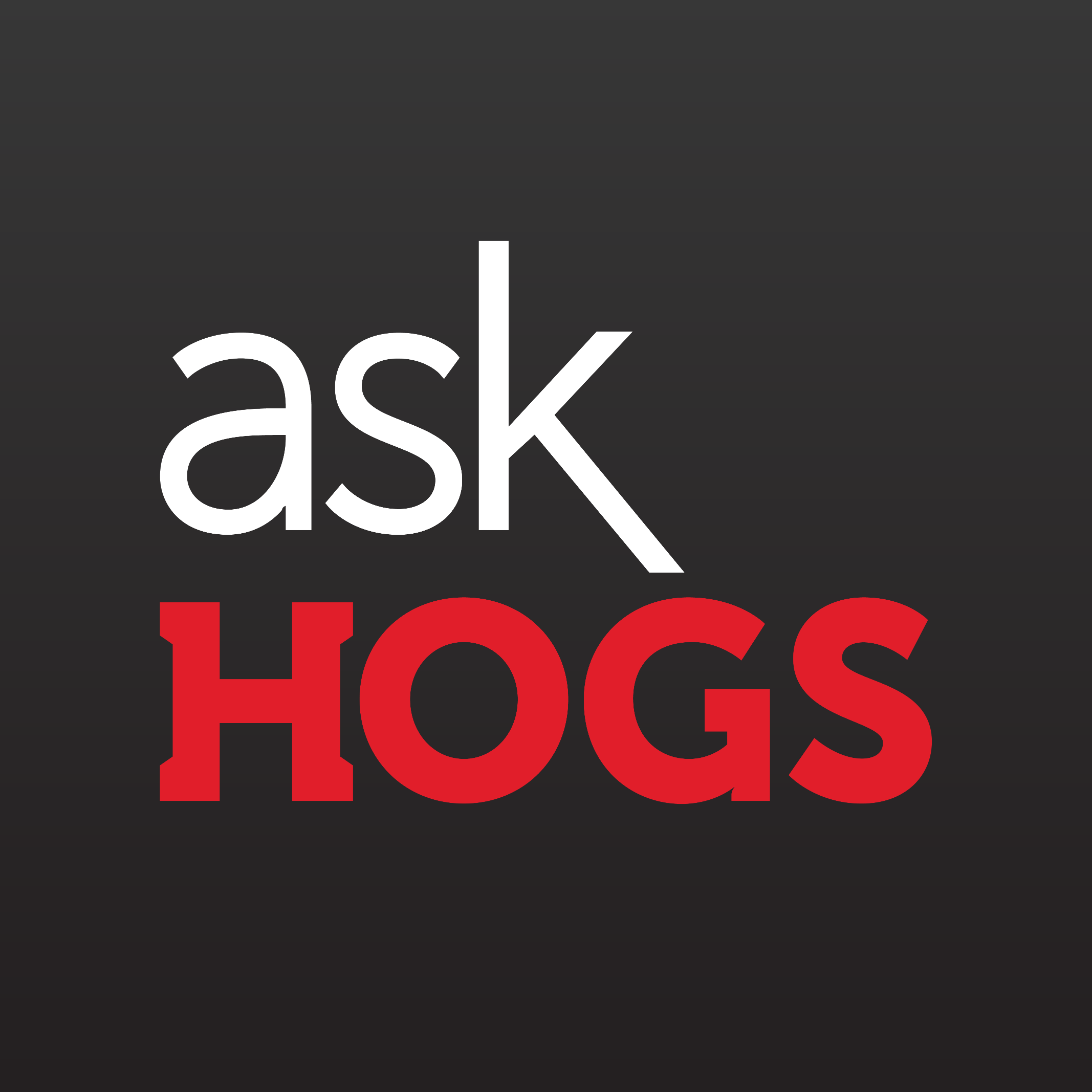 A better place to find information about #UArk. AskHogs is a question and answer app for students to help other students.