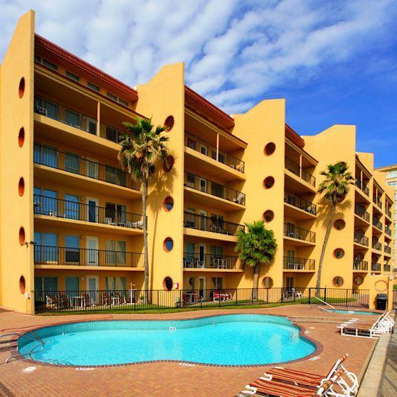 Suntide II is located 30 yards from the shoreline of the most beautiful beach in Texas.  Each 2 & 3 bedroom condo is very comfortable and tastefully decorated.