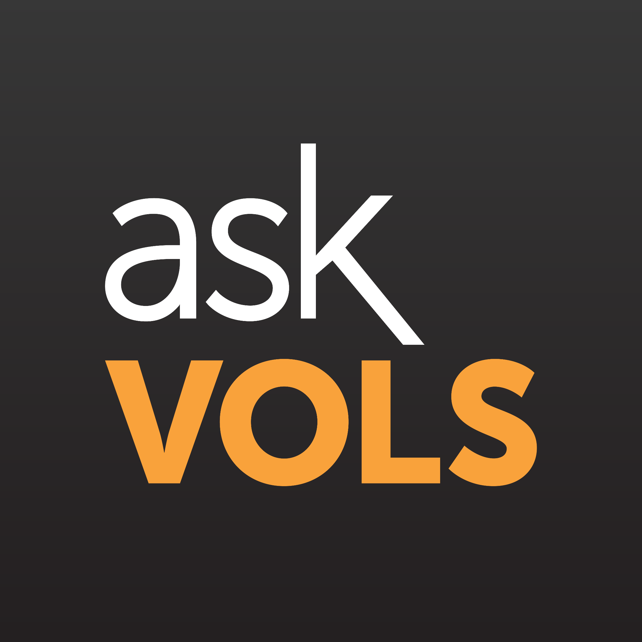 A better place to find information about Tennessee. AskVols is a question and answer app for students to help other students.