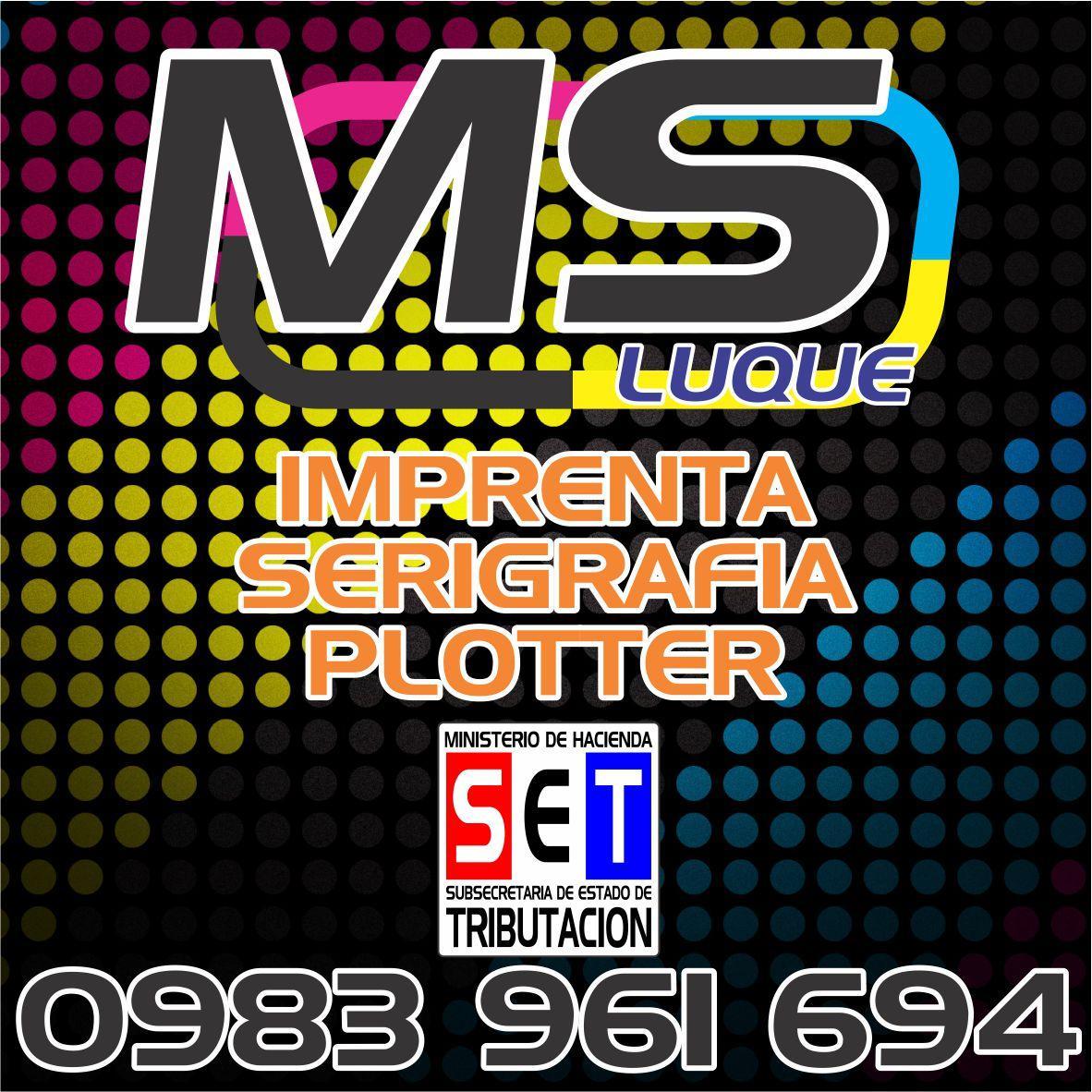 Imprenta y Serigrafia - Impresiones en General -  Boletas Legales - Carteleria - remeras y Mas! Llamá 0983 961 694
