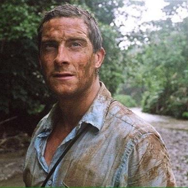 Bear Grylls here! Been surviving along the moutains for days, im just trying to survive!