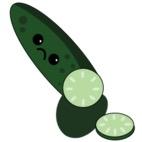 an average emo cucumber living an average emo cucumber life