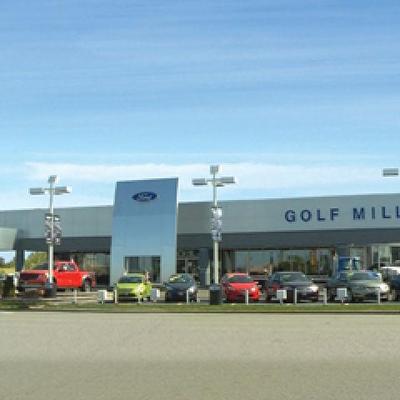 Ford dealership golf mill