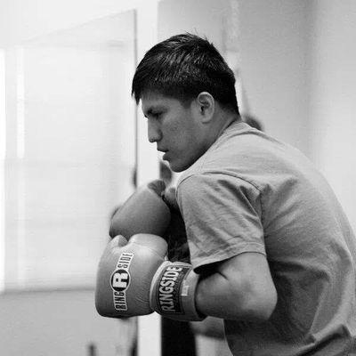 A professional boxer from Santo Domingo Pueblo