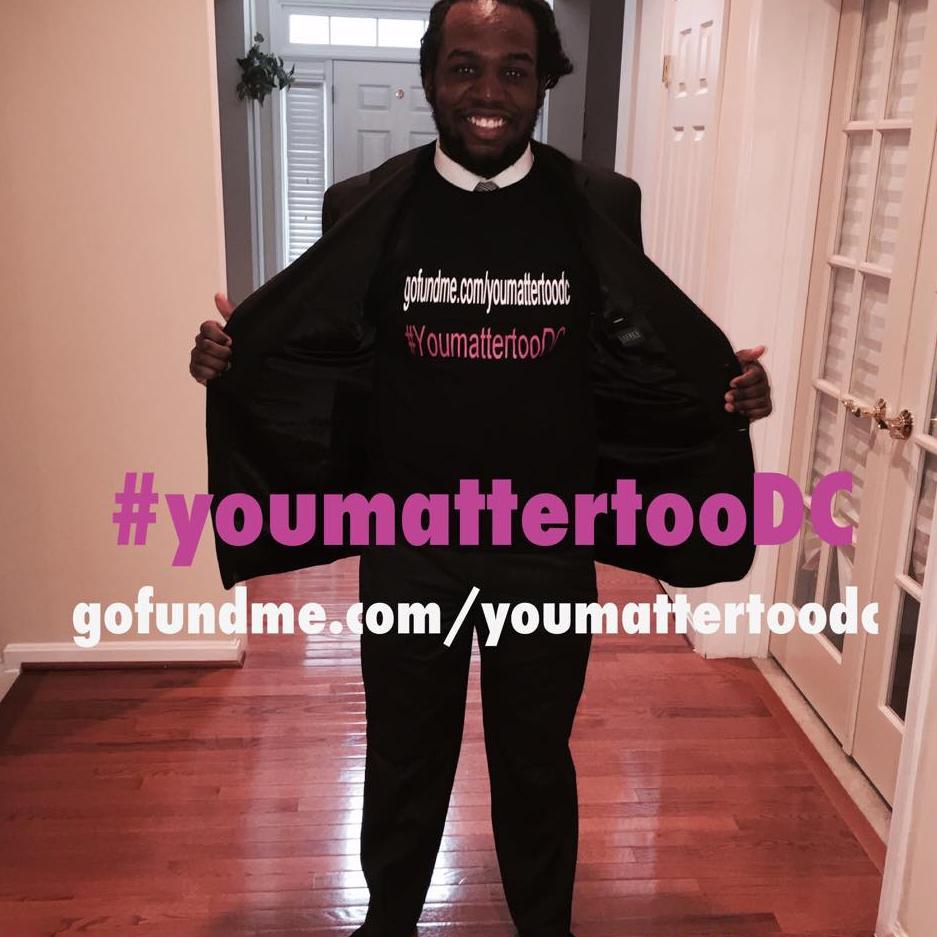 #YoumattertooDC is in the process of establishing ourselves as a nonprofit all the while consistently staying true to our 3 principles (love ,give ,serve)