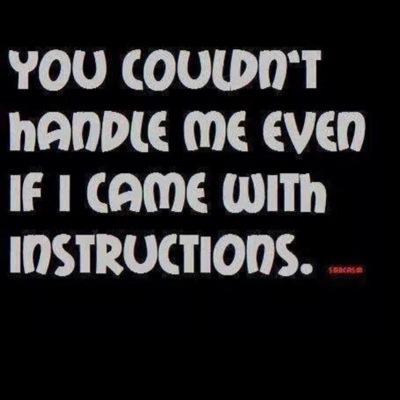 I will be your friend, until you stick a blade in my back. I will even give you the benefit of the doubt but when you screw others and myself over. Good Luck
