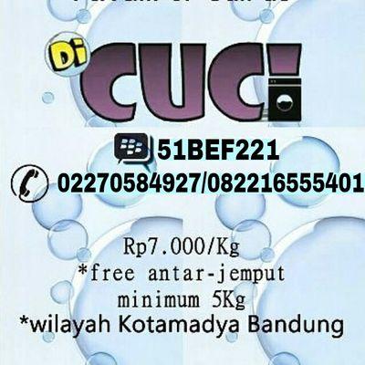 jasa cuci pakaian kiloan | bulanan | express | reguler | free antar-jemput wilayah bandung kota | info : ☎/✉022-70584927/082216555401 pin:51bef221
