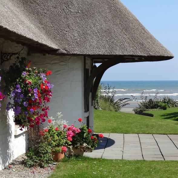Six exclusive 300yr old thatched #holiday #cottages on the beach in a hamlet like setting in #IrelandsAncientEast. Winner 'Best Holiday Beach House Europe 2016'