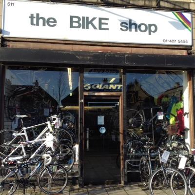 The BIKE Shop in North Harrow, 511 Pinner Road, North Harrow HA2 6EH. Cycles, spares and repairs as well as our own line of QUEST products.