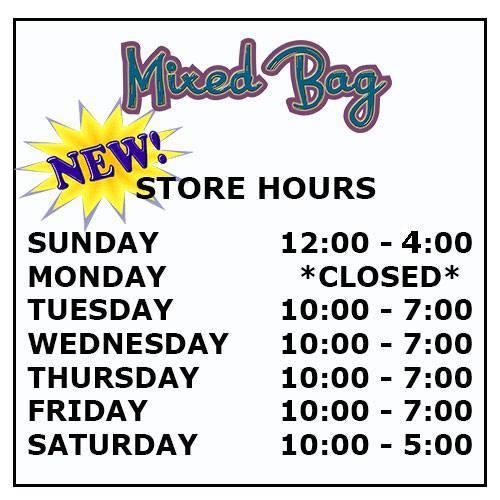 Mixed_Bag_605's profile picture. Mixed Bag is a unique boutique with trendy and fun items for everyone: adult & children's clothing, toys, kitchenware, bar-ware, accessories and much more!