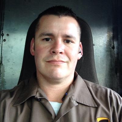 UPS package car driver