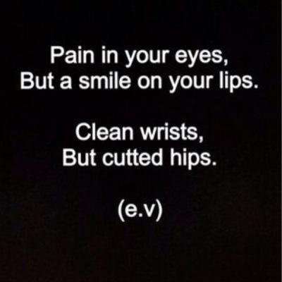 Slowly breaking while losing my mind