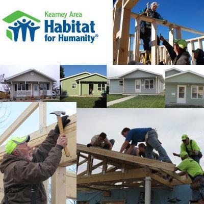 The Kearney Area Habitat for Humanity builds houses in partnership with God's people in need.
