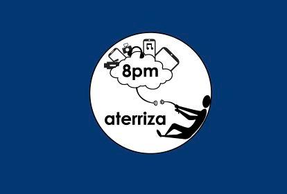 Una campaña que pretende disminuir el uso ridículamente excesivo de la tecnología. Facebook: 8pm Aterriza Instagram: @8pm_aterriza