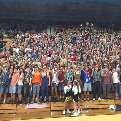 Official account of the 2015 noblesville student section