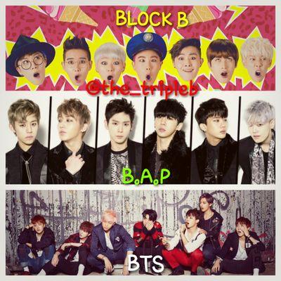 •Triple B » BLOCK B - B.A.P - BTS• United fanbase for BBC - BABY - A.R.M.Y  | Since: 131002 | New Generation Of K-pop