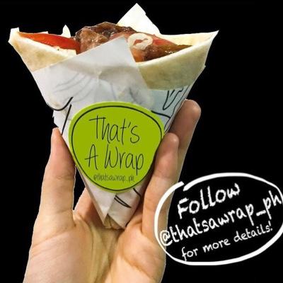 thatsawrap_ph's profile picture. Giving you Asian-fusion flavors through our tasty wraps since '14!