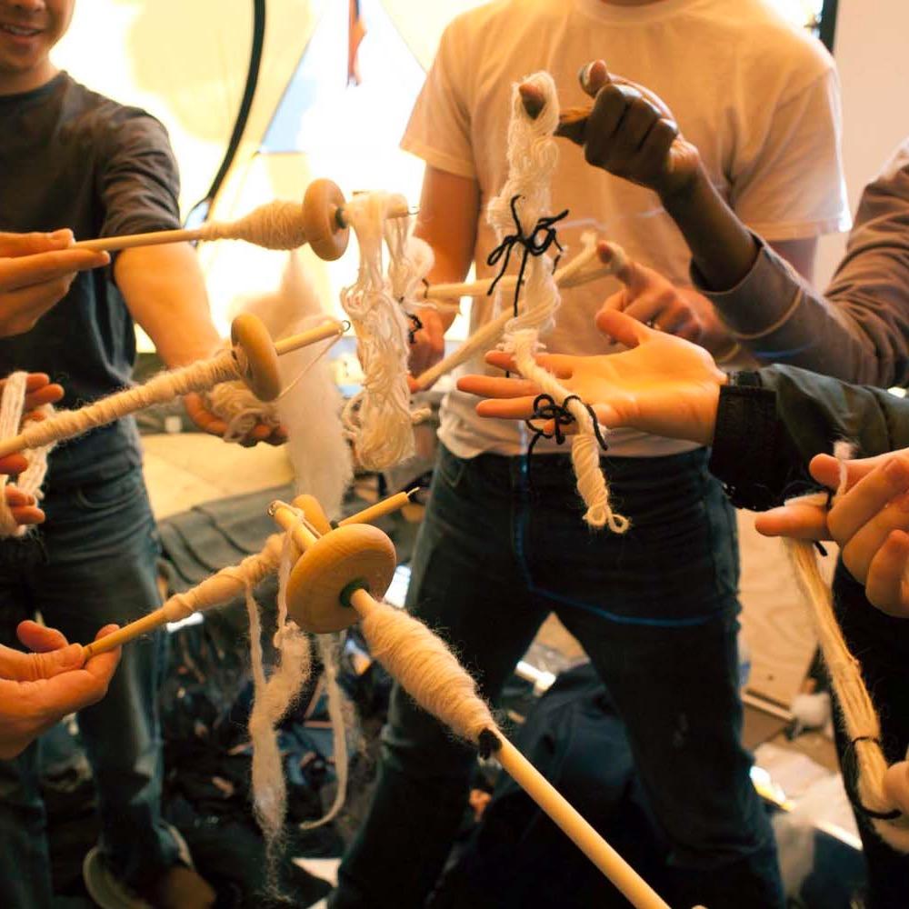 SpinningShed's profile picture. Co-op of sheep, dyers, spinners and wool workers in Devon, UK making your beautiful wool, workshops and events. Join us.