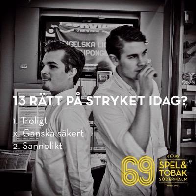 69ansspel's profile picture. 69:ans Spel & Tobak Vinnare av Årets Sportspelsombud (svenskaspel) Mycket framgångsrika andelar både på sport och trav