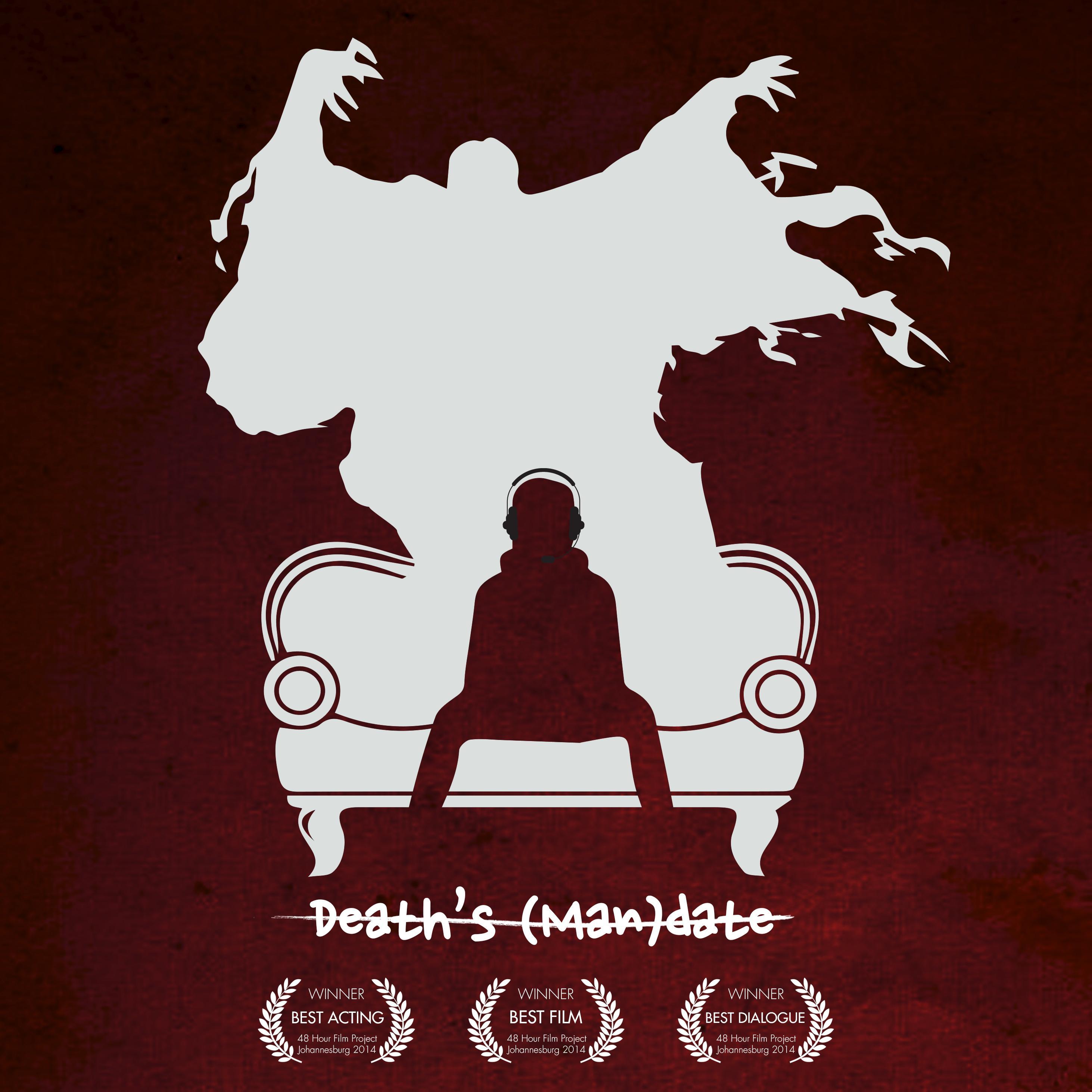 Death's (Man)date is an award winning short film created by a group of independent Johannesburg filmmakers in participation of the 48 Hour Film Project, 2014.