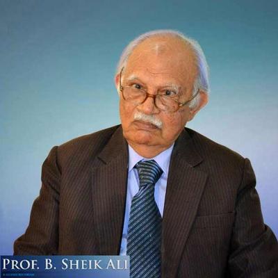 Prof. B. Sheik Ali