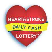 The Heart&Stroke Daily Cash Lottery is a fun way to win daily CASH prizes while supporting life-saving Heart and Stroke Foundation research LL#379602