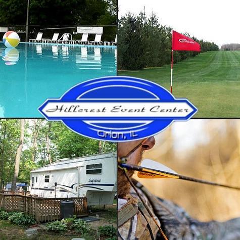 Bring your camper and private events, Hillcrest offers camping, golfing, swimming, dinning and lots of fun for our guests visiting the Greater QC area!